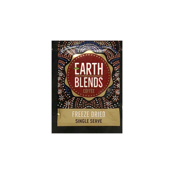 Earth Blends Coffee Freeze Dried Single Serve Sachets